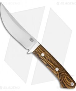 Bark River Classic Trailing Point Hunter Fixed Blade Knife Bocote (4.5" CPM-154)
