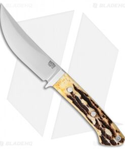 Bark River Classic Trailing Point Hunter Fixed Blade Knife Bone (4.5" CPM-154)