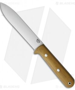 Bark River Kephart Fixed Blade Knife Natural Canvas Micarta (5.125" Satin)