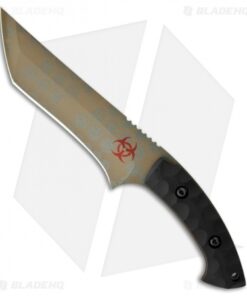 Barrett Custom Knives Imperius Tanto Biohazard Fixed Blade Knife (6.25") S35VN
