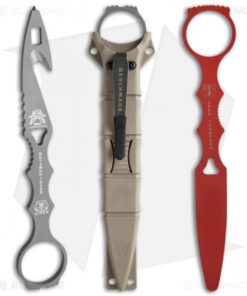 Benchmade SOCP Rescue Tool + Trainer w/ Sand Sheath (Gray) 179GRYSN-COMBO