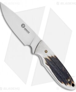 Boker Arbolito Pine Creek Fixed Blade Knife Stag Horn (3.675" Satin) 02BA701H