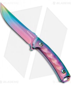 Boker Magnum Rainbow Unicorn Fixed Blade Knife (4.3" Spectrum) 02RY543