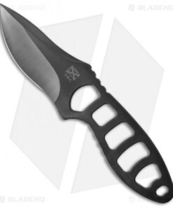 Walter Brend Knives M2 Neck Knife Satin DLC (2.5" Hand Ground)