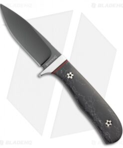Browning Devil's Due Fixed Blade Knife Black Marble Polymer (3.375" Black)