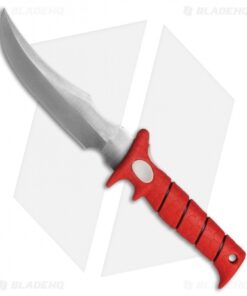 Bubba Blade Woody Fixed Blade Knife Red Rubber (7" Satin)