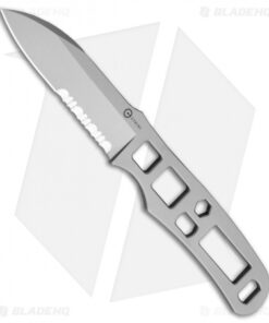 CIVIVI Roadside Rescue Fixed Blade Knife (3" Stonewash)