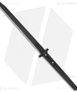 Cold Steel Two-Handed Katana Machete Fixed Blade Knife (24" Black) 97THKL