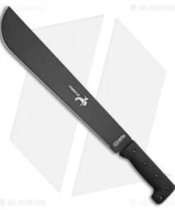 Colonial Cowboy Up 18" Machete Fixed Blade Knife (14" Black)