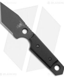 Sam Eddleman Tanto Dashi Gen 2 Neck Knife Black Micarta (2" Acid Wash)