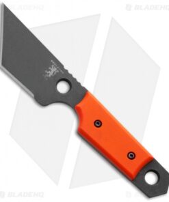 Sam Eddleman Tanto Dashi Gen 1 Neck Knife Orange G-10 (2" Acid Wash)