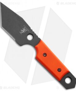 Sam Eddleman Tanto Dashi Gen 2 Neck Knife Orange G-10 (2" Acid Wash)