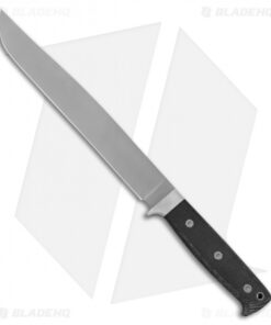 Entrek Jungle Trail Fixed Blade Knife Black Micarta (9.75" Gray)