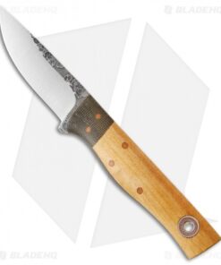 Fiddleback Forge Patch Knife OD Green/Canary Wood (3.125" Satin)