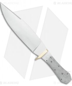 Tallen Coffin Bowie Fixed Blade Knife Blank (7.5" Satin)