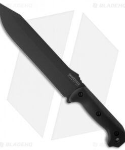 Ka-Bar Becker Combat Bowie Fixed Blade Knife (9" Black) BK9