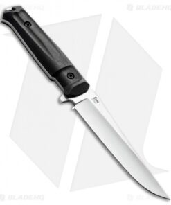 Kizlyar Supreme Croc D2 Fixed Blade Knife Black Kraton (5.875" Satin) KK0012