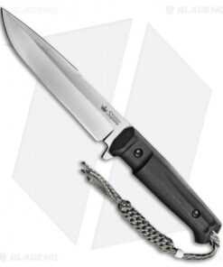 Kizlyar Supreme Delta D2 Fixed Blade Knife Black Kraton (5.875" Satin) KK0209