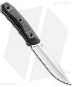 Kizlyar Supreme Echo D2 Fixed Blade Knife Gray/Black G-10 (4.5" Satin) KK0061