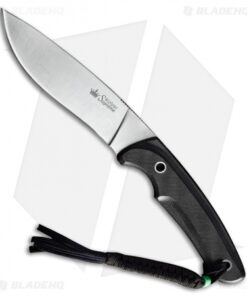 Kizlyar Supreme Savage D2 Fixed Blade Knife Black G-10 (5.125" Satin) KK0031