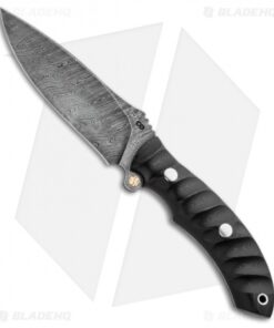 Olamic Cutlery Mercado Fixed Blade Knife G-10 (4.75" Damascus) 1629