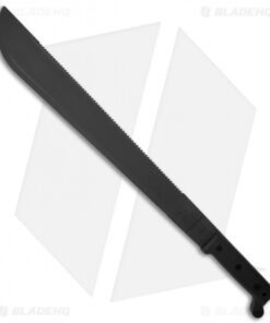 Ontario OKC 1-18" SBK Sawback Machete Fixed Blade Knife (Black)