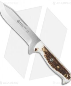Puma IP Knives Iberico Hunter Fixed Blade Knife Stag Horn (5.25" Satin)