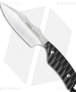 Real Steel Knives Mini 130A Fixed Blade Neck Knife (3" Satin)