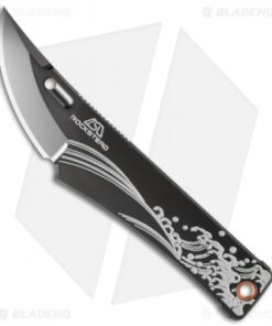 Rockstead CHOU Neck Knife Wave Etching (1.875" Polish DLC)