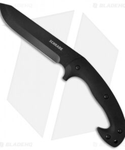 Schrade Frontier SCHF43 Jessica X Fixed Blade Knife Black TPE (9" Black)