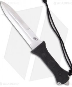 Scorpion Knives Fighting Fixed Blade Knife Standard Edge (7" Satin)