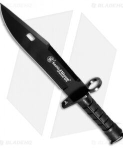 Smith & Wesson Special OPS SW2B M-9 Bayonet Challenger Knife (Black Plain)