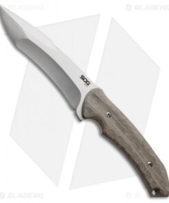 SOG Kiku Large Fixed Blade Knife (5.6" Satin) KU-2011