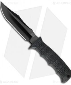 SOG Seal Pup Elite Fixed Knife w/ Nylon Sheath (TiNi PLN) E37S-N