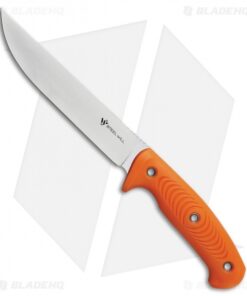 Steel Will Roamer Fixed Blade Knife Orange TPE (6.375" Satin) R375-1OR