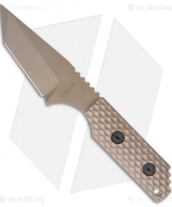 Strider DB GG Tanto Fixed Blade Knife Coyote Gunner Grip G-10 (3.25" Tan)