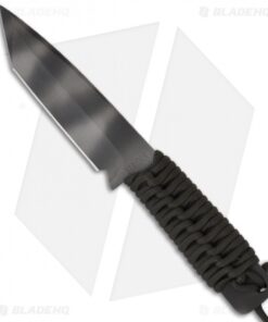 Strider WP-Tanto Knife w/OD Green Cord Wrap (4.25" Tiger Stripe Plain)