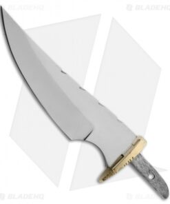 Tallen Element Clip Point Fixed Blade Knife Blank w/ Sheath (3.75" Mirror)