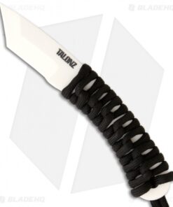 Talonz-2 Tanto Neck Knife Ceramic Fixed Blade (2" White)
