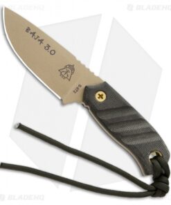TOPS Knives Baja 3.0 Fixed Blade Knife (3" Tan) BAJA-3