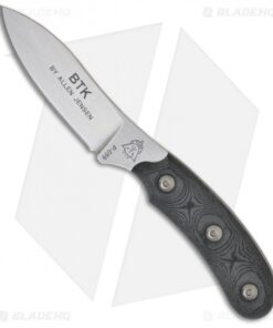 TOPS Knives Bird & Trout Knife (3" Stonewash Plain) BTK-02