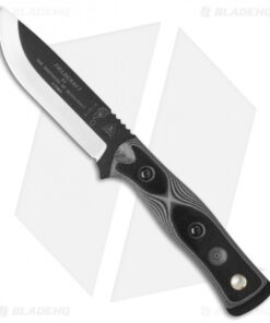 TOPS Knives BOB Brothers of Bushcraft Fieldcraft Knife Black/White G-10 (4.625")