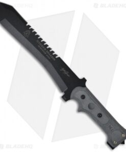 TOPS Knives Hawkes Hellion Survivor 2020 Fixed Blade Knife (9" Black Plain)