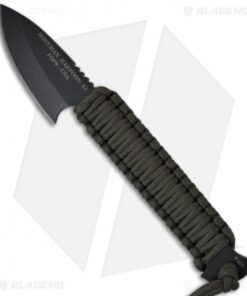 TOPS Knives Hoffman Harpoon XL Survival Fixed Blade Knife (3.25" Black Plain)