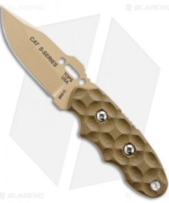 TOPS Knives C.A.T. Fixed Blade Knife Tan Micarta (3.25 Tan) 200H-04