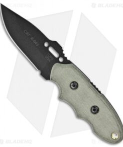 TOPS Knives C.A.T. Series #200 Covert Anti-Terrorism Knife (3.25" Black Plain)