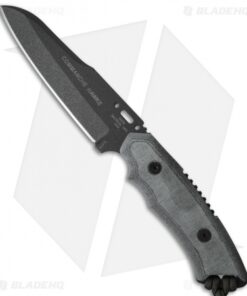 TOPS Knives Comanche Hawke I Fixed Blade Knife Micarta (5" Black) COHK-I