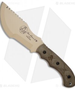 TOPS Knives Tom Brown Tracker #1 Fixed Blade Knife (6.375" Tan) TBT-010