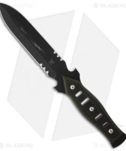 TOPS Knives MAK 7 Military Assault Knife Fixed Blade Knife (6.75" Serr) MAK-7