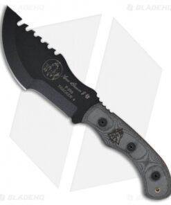 TOPS Knives Mini Tom Brown Tracker #4 Fixed Blade Knife (3.5" Black) TBT-040